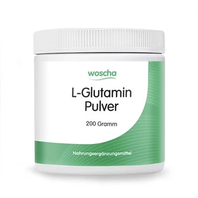 Woscha L-Glutamin Pulver – 200 g - Dose (99,50 EUR/kg) - Bild 1 von 2