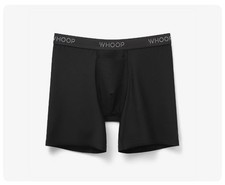 Whoop Men's Essential Boxer - Black - Size L - 5'' Inseam - New