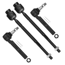 4pcs Front Suspension Kit Inner Outer Tie Rod End Fit 2004-2005 For Chevy
