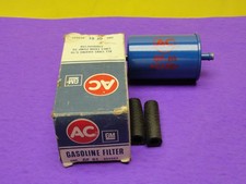 Nos Blue Red Ac Gf-61 Fuel Filter Chevy Chevelle Pontiac Gto Tri-power. Nos Blue Red Ac Gf-61 Fuel Filter Chevy Chevelle Pontiac Gto Tri-power.