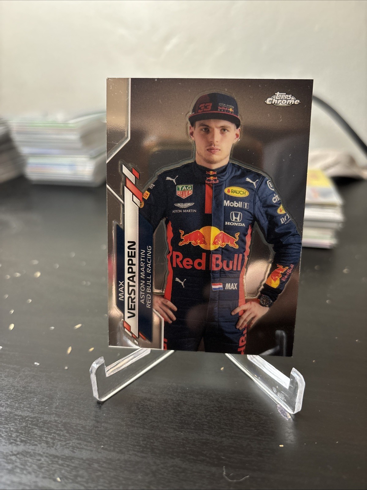 2020 Topps Chrome F1 Max Verstappen Base Portrait #6 Formula 1 RC