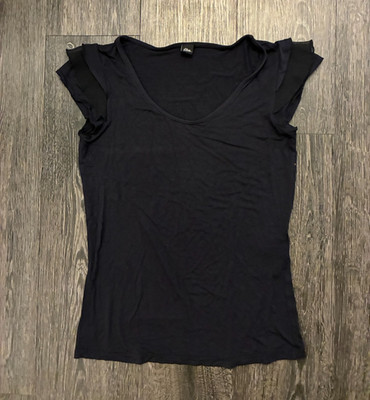 S. Oliver Selection Shirt dunkelblau, Gr. 40,  95% Viskose 5% Elasthan, fast neu