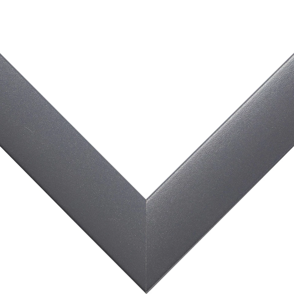 Marco de fotos gris Craig Frames 12 x 18 pulgadas, alfombrilla de collage blanca única con 2, Foto 4 de 4