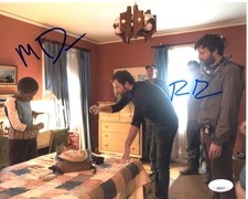 Matt Duffer & Ross Duffer signed 8x10 Photo Duffer Brothers Stranger Things JSA