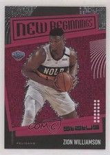 2019-20 Panini Status Tmall New Beginnings Red Zion Williamson #30 0b4t