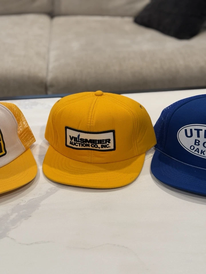 SOMBREROS DE CAMIONERO DE COLECCIÓN CARROCERÍA UTILITARIA TECO ICUEE OAKLAND VILSMEIER SNAPBACK Foto 4 de 4