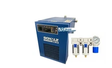 SCHULZ 35 CFM REFRIGERATED COMPRESSED AIR DRYER, 7.5HP & 10HP COMPLETE KIT 115V