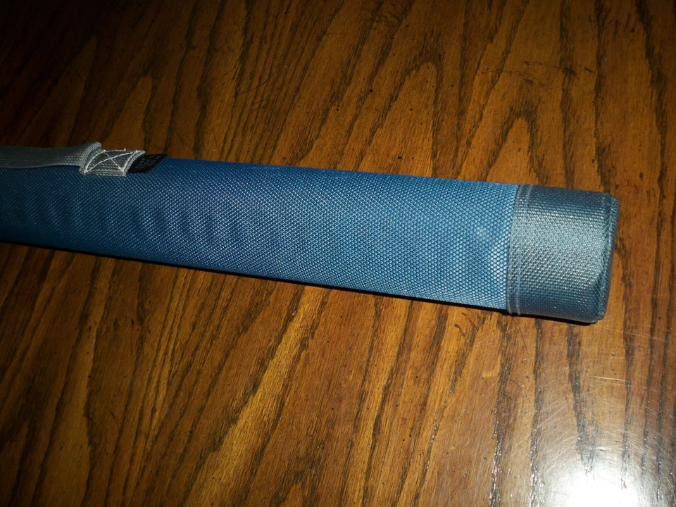 CAIXA/TUBO DE HASTE ORVIS HYDROS. AZUL 30". SOMENTE ESTOJO. - Imagem 4 de 4