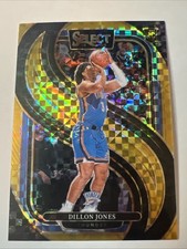 Dillon Jones 2024-25 Panini Select Gold Prizm Rookie Card /10 #200 RC . rookie card picture