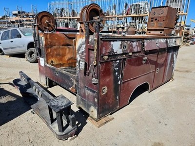 11' HARBOR SERVICE BODY (FIRE DAMAGED) Los Angeles HT6PEC90315 5/99 Prod Date