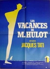 MR. HULOT'S HOLIDAY - LES VACANCES DE  MONSIEUR HULOT - TATI - MOVIE POSTER