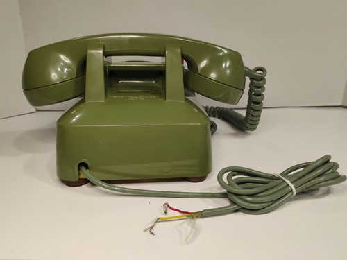 Telefono rotante vintage 1972 verde avocado STROMBERG CARLSON Holiday Inn - Foto 14 di 22