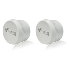 2 Pack Vmaisi Magnetic Cabinet Locks Keys - Extra Stronger Baby Pack, White