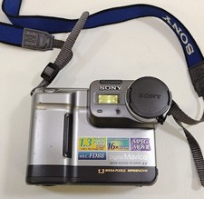 Sony Mavica MVC-FD88 Floppy Disk Digital Video Camera - Works! No Battery Incl. 