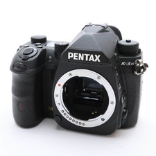Pentax K-3 Mark III Black DSLR Camera Body Shutter Count 54240