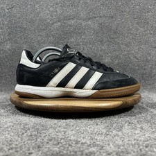 Adidas Samba Millennium 088559 Hombres Talla 10 Negro Blanco Goma Zapatos Atléticos Usados