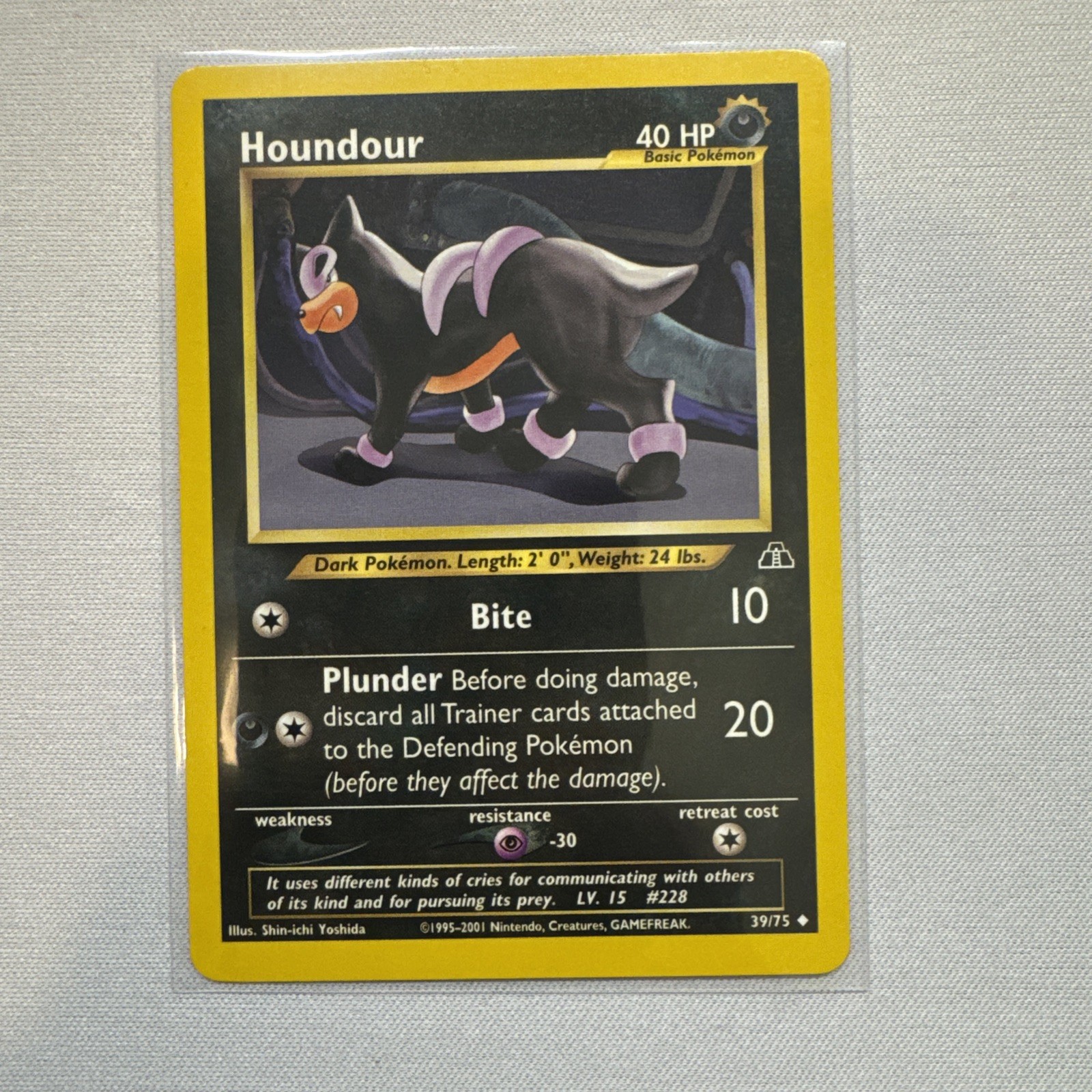 Houndour 39/75 Neo Discovery Regular