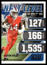 2021 Score Next Level Stats Stefon Diggs Buffalo Bills #NL12