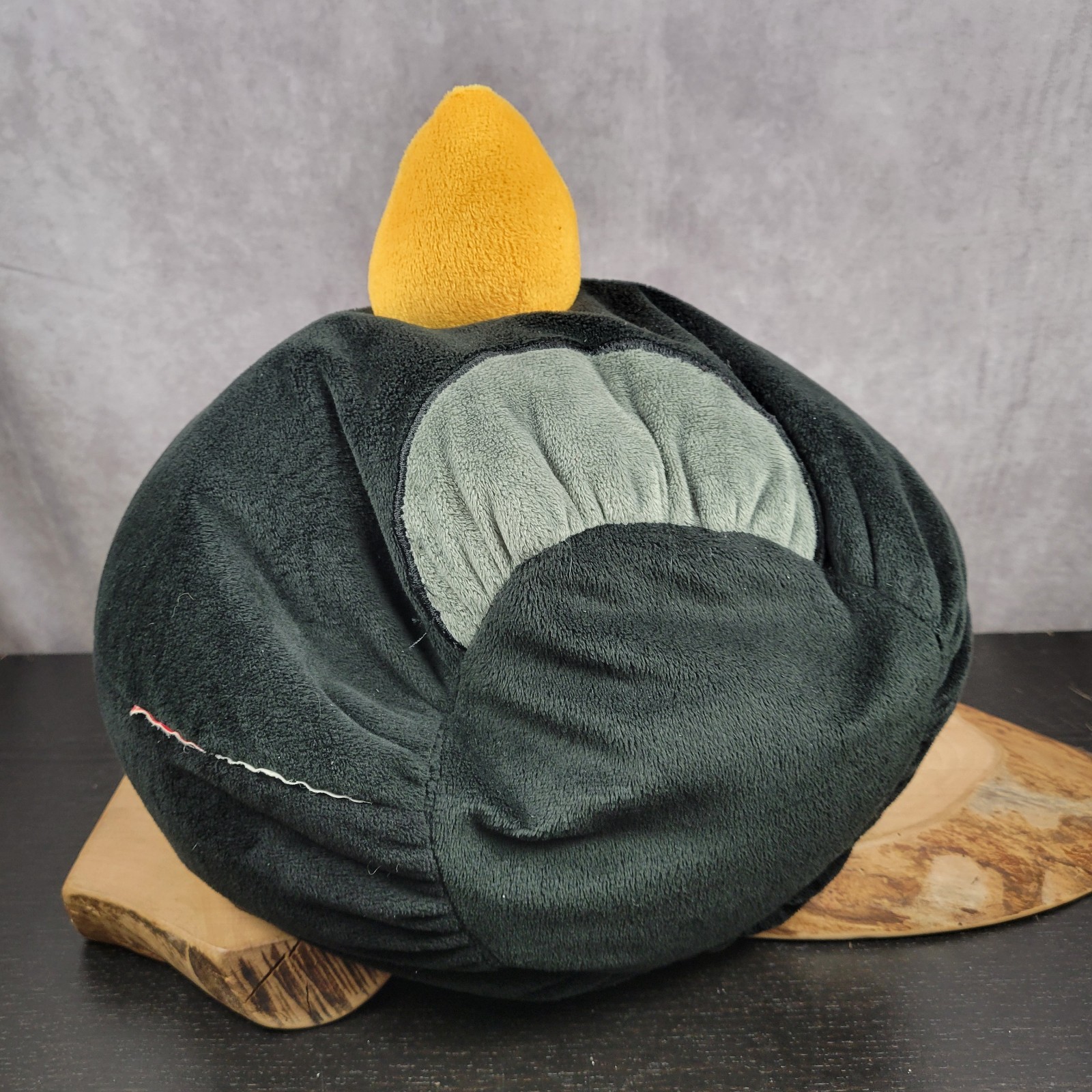 Angry Birds Rovio Plush Black Bomb Bird Beanbag Stuffed Toy Pillow 9"