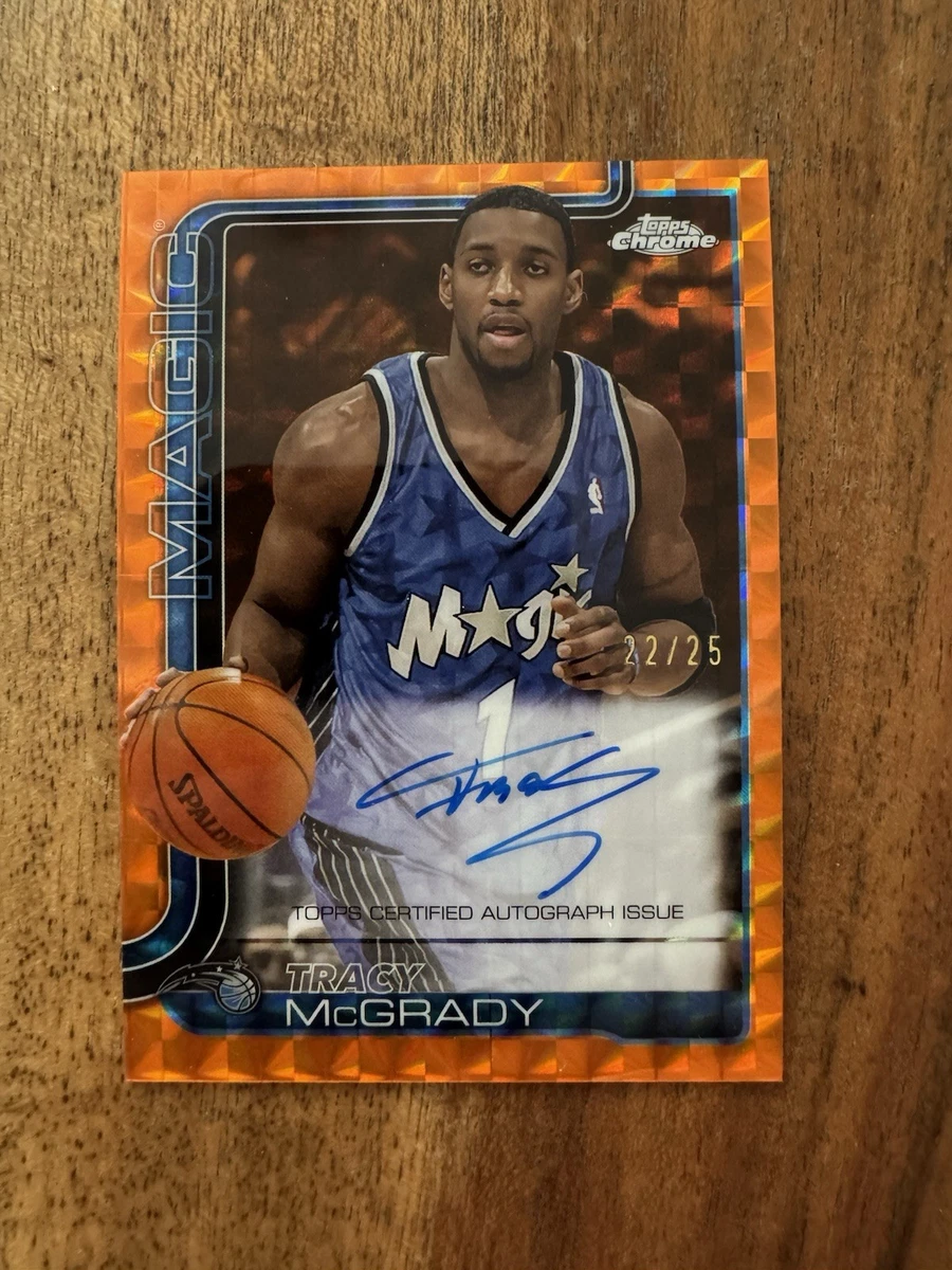 Tracy McGrady Autographed Basketball Trading Cards for sale | eBay