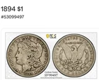 1894 Morgan Silver PCGS VG10