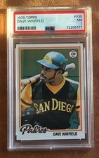 1978 Topps - Dave Winfield #530 PSA 7