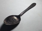 RARE 1639 1939 TAUNTON MASS. STERLING SILVER SOUVENIR SPOON FISH 24.6 GRAMS 6"