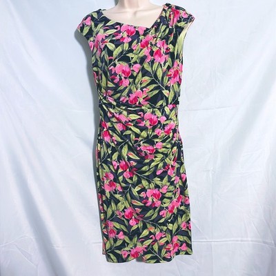 Connected Apparel Sleeveless Floral Dress Size 6