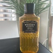 NEW Men's Shop WHISKEY RESERVE 3-in-1 Hair, Face Body Wash Bath Body Works