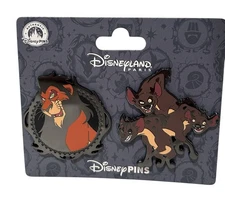 Disney SET PINS OESCAR, SHENZI, BANZAI & ED Disneyland Paris