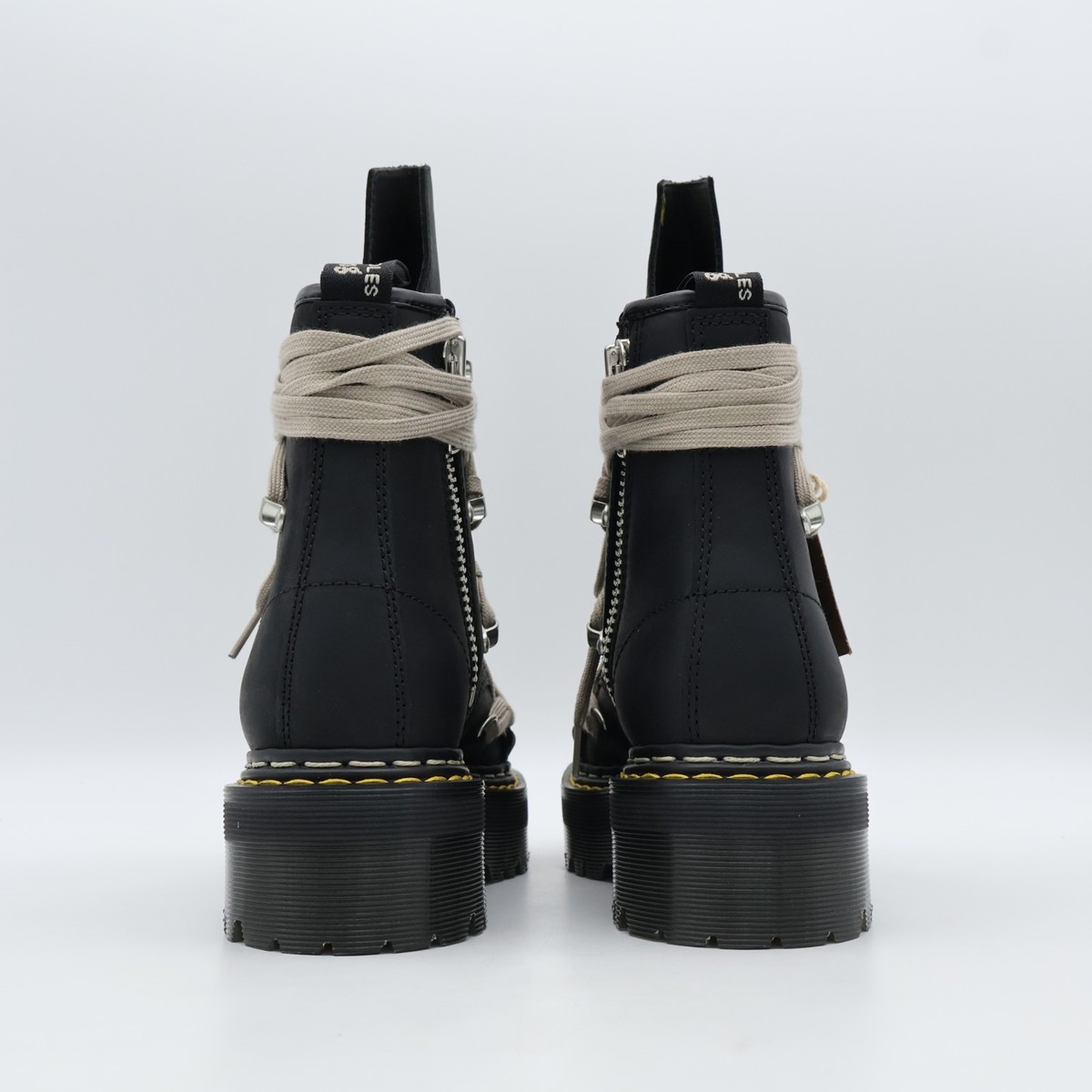 DM02E68128001 Rick Owens Dr.Martens 1460 Quad Sole Megalace Boot