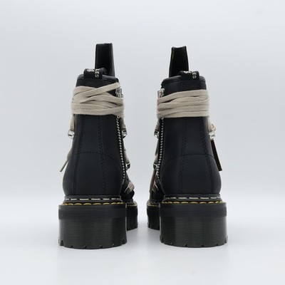 DM02E68128001 Rick Owens Dr.Martens 1460 Quad Sole Megalace Boot