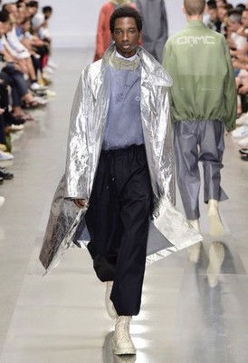 $2000 OAMC Spring/Summer 19 Spaceship Earth Metallic Coat Jacket