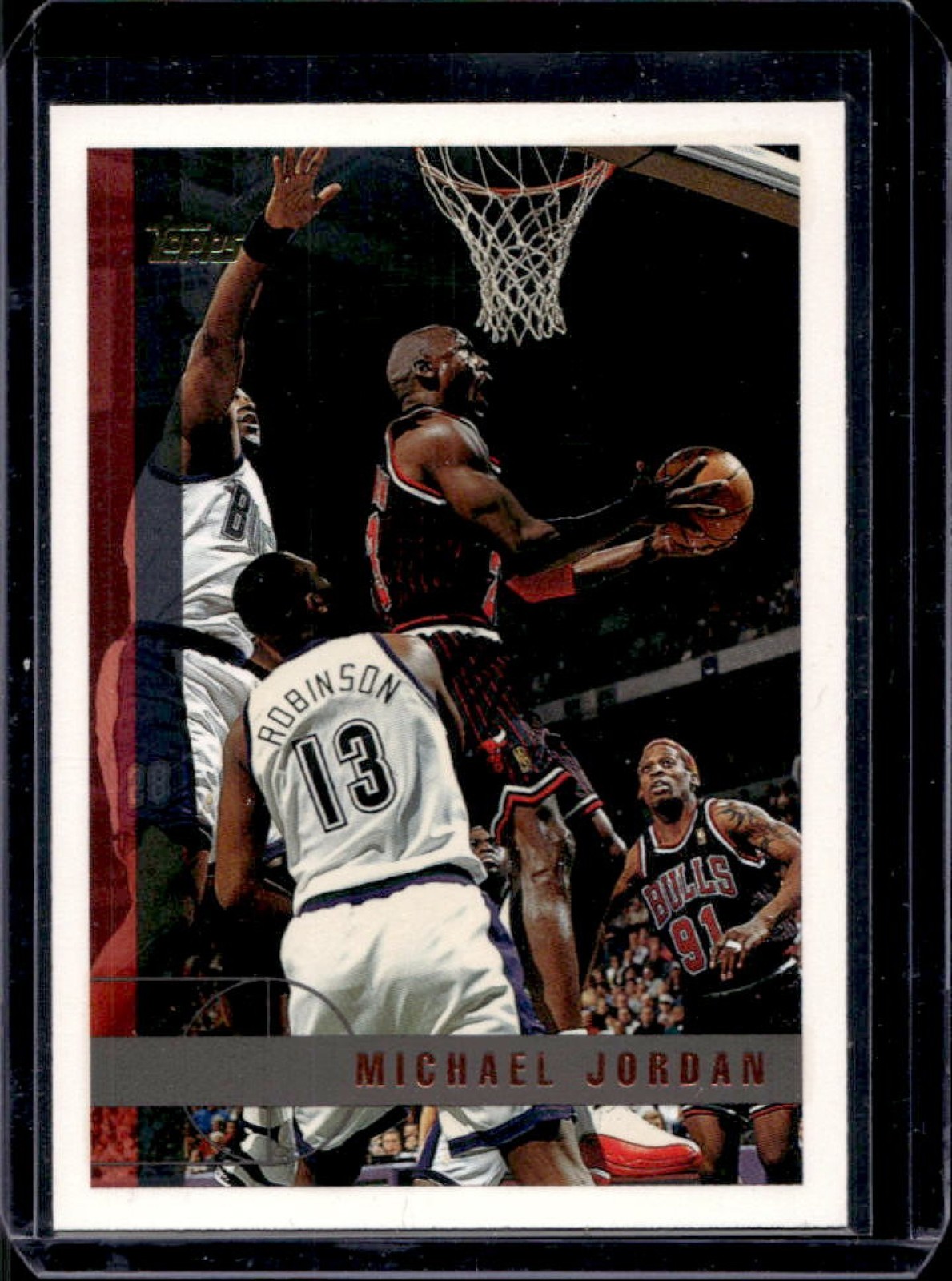 1997-98 Topps Michael Jordan #123 Bulls