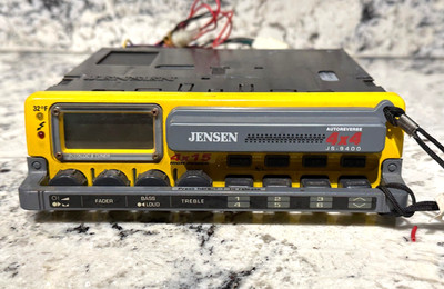 JENSEN JS-9400 All Terrain 4x4 AM/FM Radio Cassette Stereo Barn Find PARTS