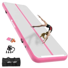 Air Mat Tumble Track 10ft 13ft 16ft 20ft Gymnastics Tumbling Mat Inflatable T...