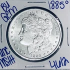 1885 O BU UNCIRCULATED MORGAN SILVER DOLLAR AUTHENTIC U.S.MINT FREESHIPPING 4612