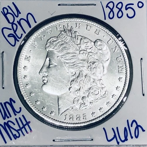 1885 O BU UNCIRCULATED MORGAN SILVER DOLLAR AUTHENTIC U.S.MINT FREESHIPPING 4612