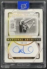 ALLAN HOUSTON 2020-21 PANINI NATIONAL TREASURES ARCHIVES INK GOLD AUTO 4/10