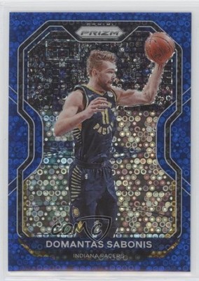 2020-21 Panini Prizm Fast Break Blue Prizm 52/175 Domantas Sabonis #23 0ud4