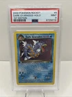 Pokemon Dark Gyarados Holo 1st Edition 2000 #8 Team Rocket PSA 9