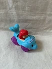 Little People Disney Princess Wheelies Ariel Little Mermaid Dolphin Car Racer