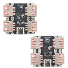 USBHUB USB2.0 4-Port C USB 2.0 to 4 Channel Way Splitter USB-HUB Type-C4439