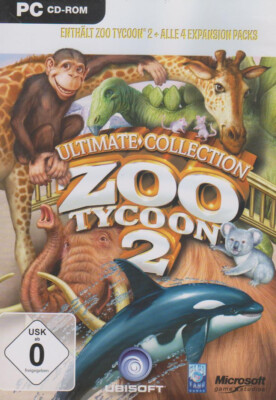 ZOO TYCOON 2 ULTIMATE COLLECTION Inkl 4 Erweiterungen Top Zustand