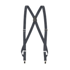 Men's 1 Inch Wide Side Grip Suspenders, All Ages, Many Colors, USA Made