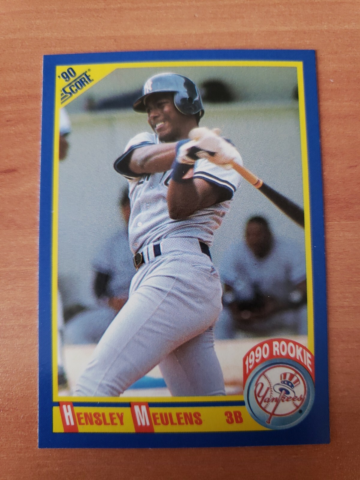 1990 Score #636 Hensley Meulens - Rookie - NY Yankees MLB - Freshly Opened Pack
