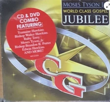 Moses Tyson Jr: World Class Gospel Jubilee CD & DVD, *Brand New* Factory-Sealed