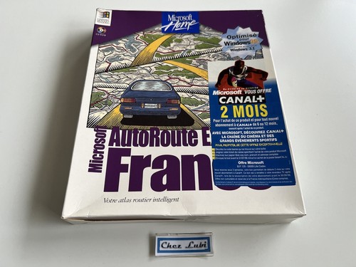 Microsoft Home Autoroute Express France Windows 95 - PC Big Box - FR - Photo 2/9