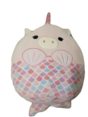 Squishmallow - Peluche ufficiale Kellytoy per Halloween, a forma di mostro Blaze, secchio da 25,4 cm