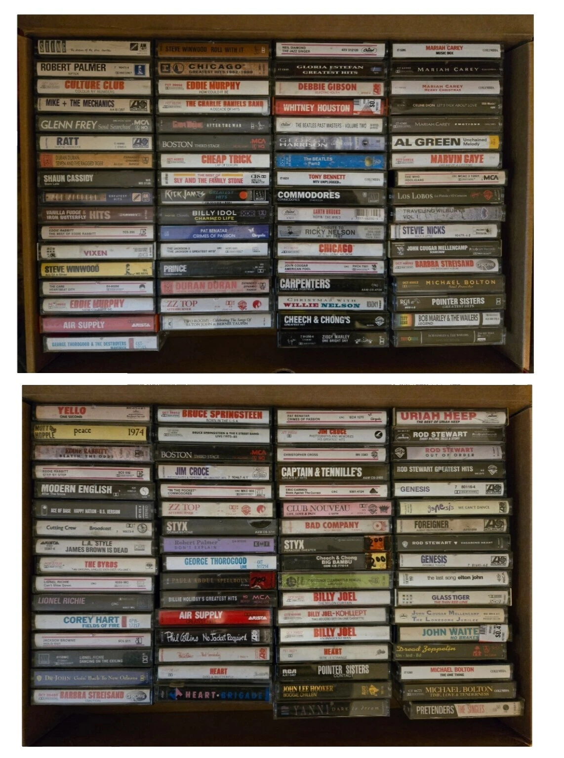 Cassetes de música de Rock Billie Holiday